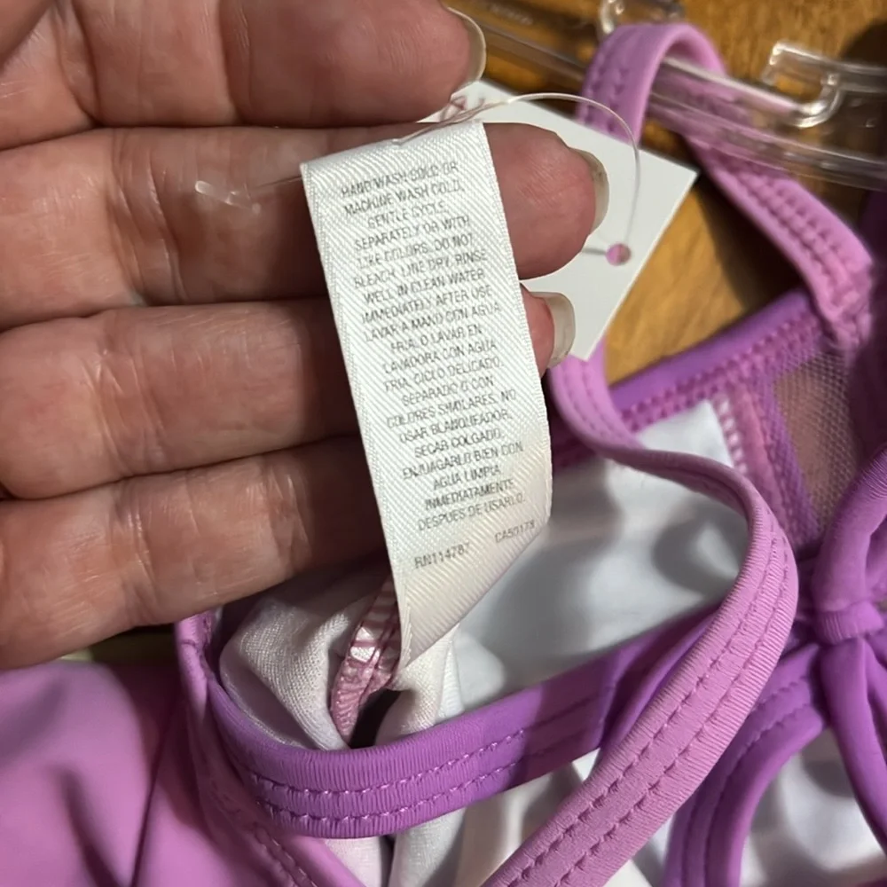 Disney Store Princess Toddler Bathing Suit (3) & Swim Top XXS (2/3) Summer Beach